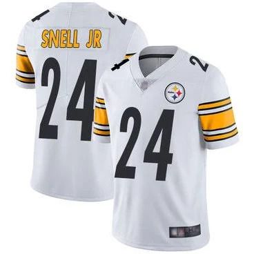 Men Pittsburgh Steelers #24 Benny Snell Jr Nike White Limited NFL Jersey->pittsburgh steelers->NFL Jersey